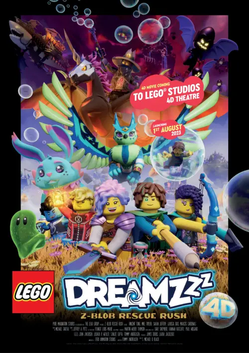 Постер до фільму "LEGO DREAMZzz Z-Blob Rescue Rush 4D"