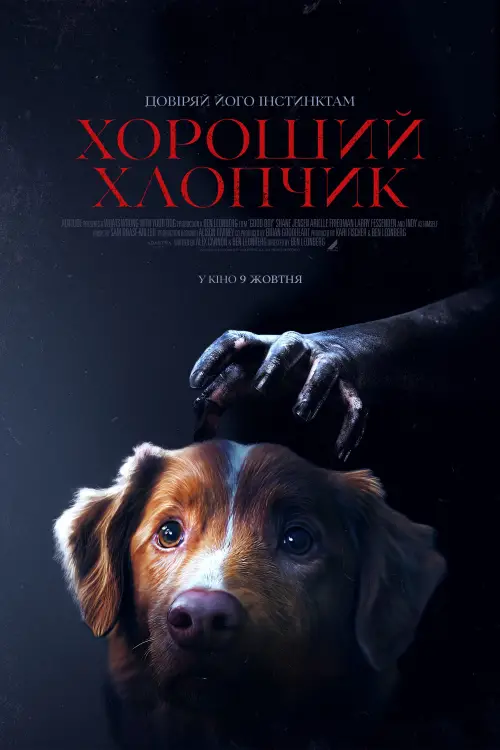 Постер до фільму "Хороший хлопчик"