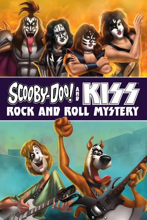 Постер до фільму "Scooby-Doo! and Kiss: Rock and Roll Mystery"