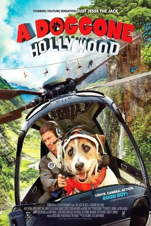 Постер до фільму "A Doggone Hollywood"
