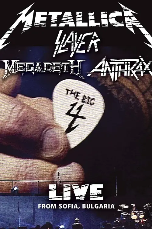 Постер до фільму "The Big Four: Live in Sofia"