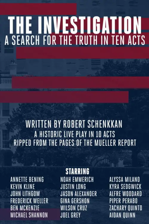 Постер до фільму "The Investigation: A Search for the Truth in Ten Acts"