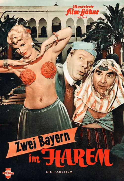 Постер до фільму "Zwei Bayern im Harem"