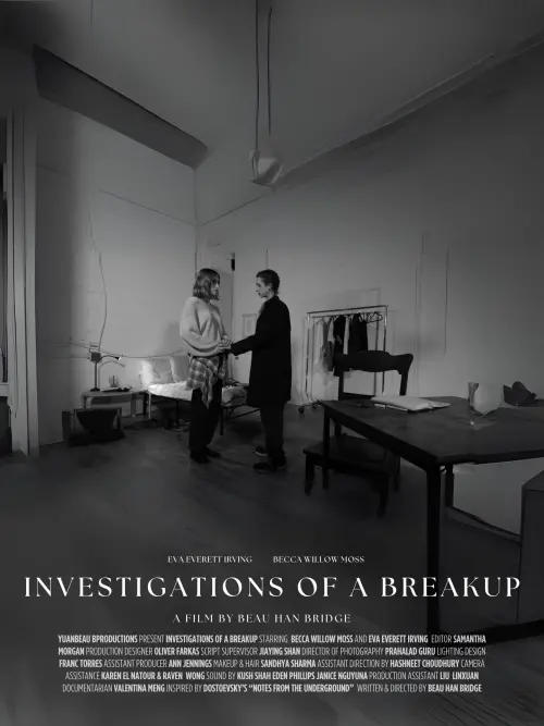 Постер до фільму "Investigations of a Breakup"