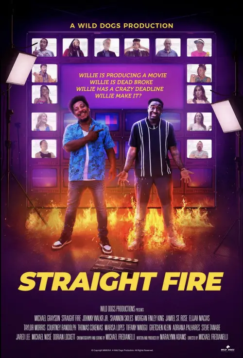 Постер до фільму "Straight Fire"