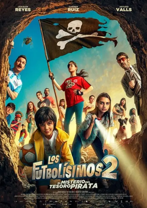 Постер до фільму "Los futbolísimos  2 y el misterio del tesoro pirata"