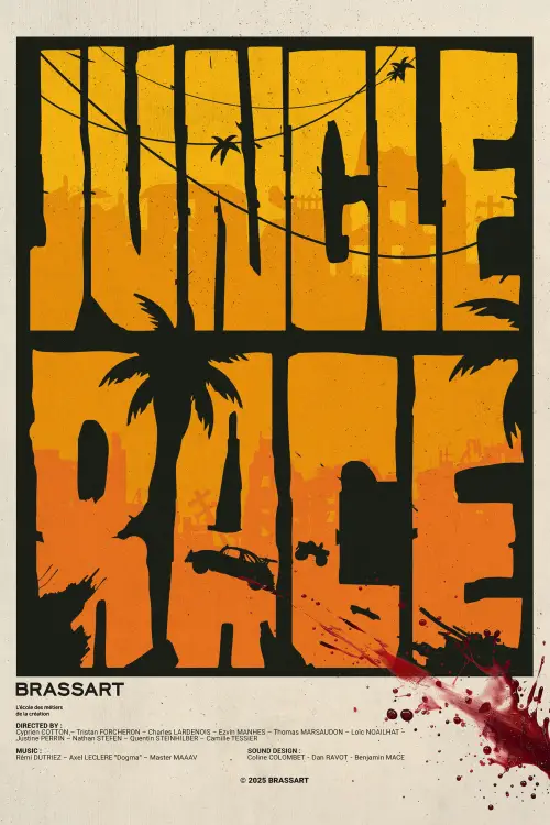 Постер до фільму "Jungle Race"