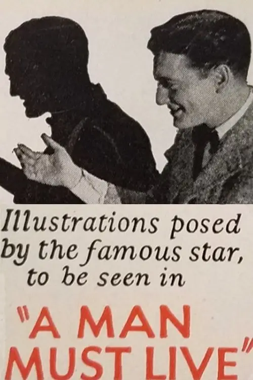 Постер до фільму "A Man Must Live"