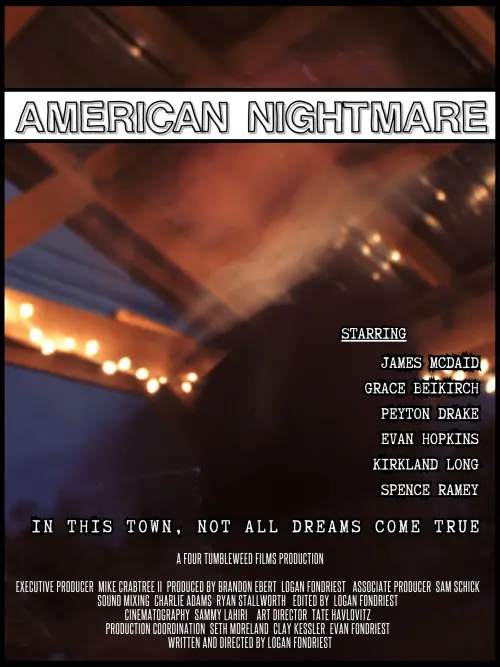 Постер до фільму "AMERICAN NIGHTMARE (short)"