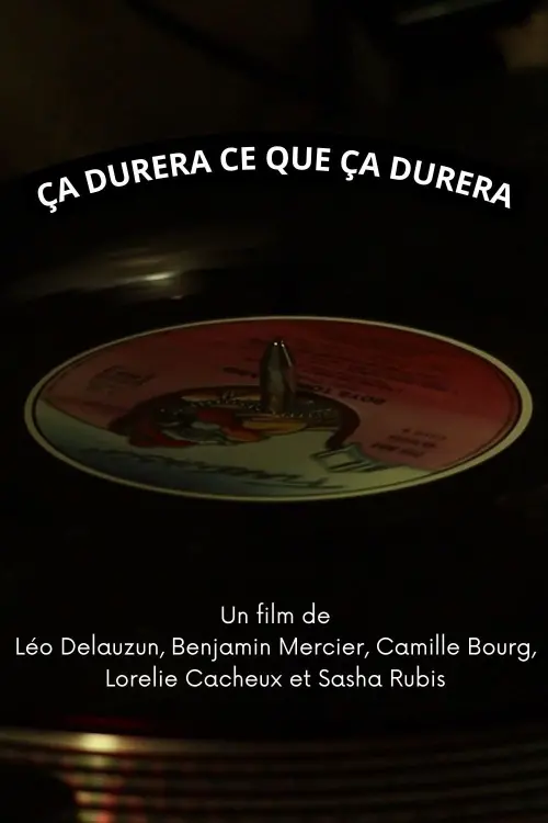 Постер до фільму "Ça durera ce que ça durera"
