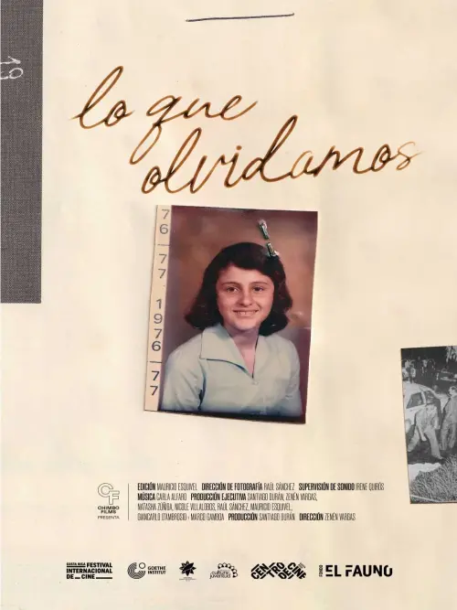 Постер до фільму "Lo que olvidamos"