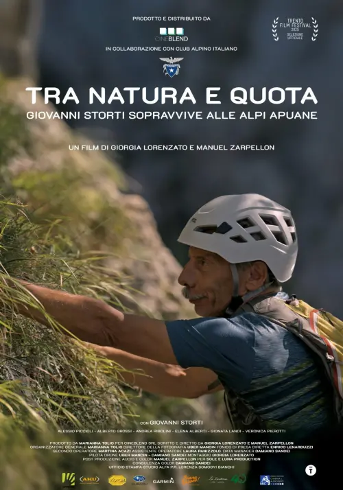 Постер до фільму "Tra natura e quota - Giovanni Storti sopravvive alle Alpi Apuane"
