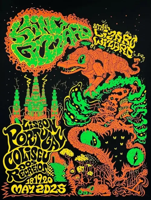 Постер до фільму "King Gizzard & The Lizard Wizard - Live in Lisbon 