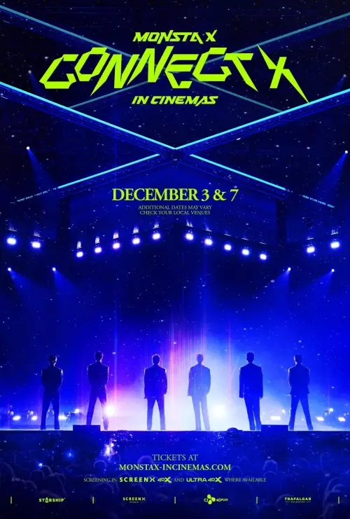Постер до фільму "MONSTA X : CONNECT X IN CINEMAS"