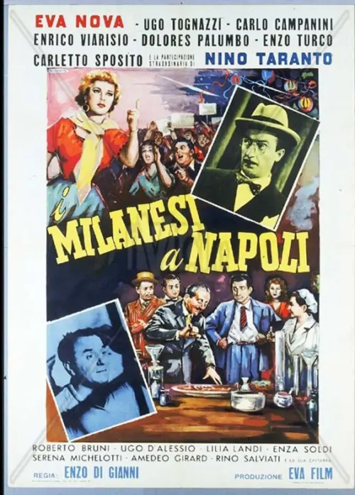 Постер до фільму "I milanesi a Napoli"