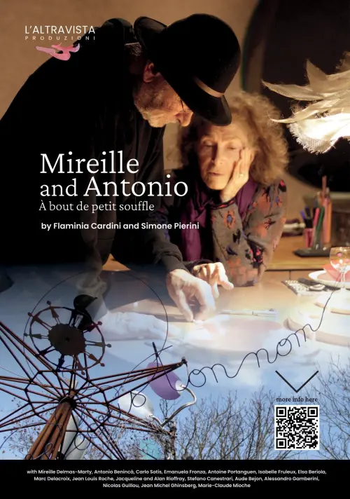 Постер до фільму "Mireille and Antonio. À bout de petit souffle."
