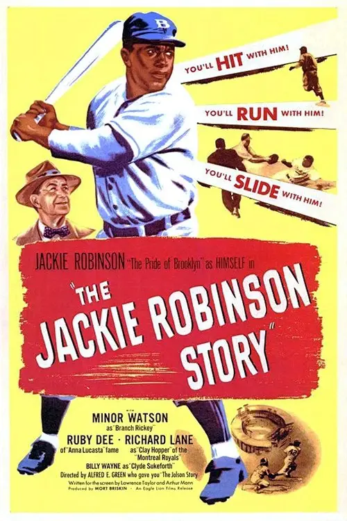 Постер до фільму "The Jackie Robinson Story"