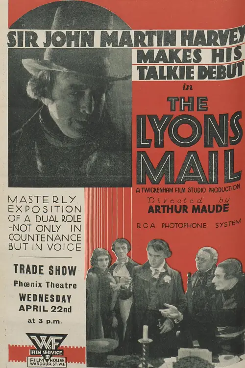 Постер до фільму "The Lyons Mail"