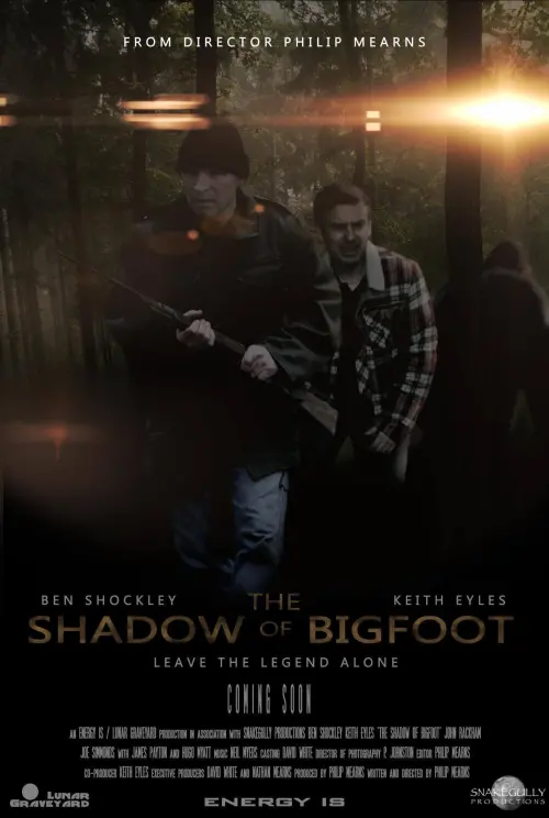 Постер до фільму "The Shadow of Bigfoot"