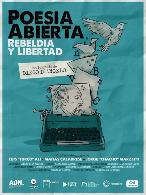 Постер до фільму "Poesía abierta, rebeldía y libertad"