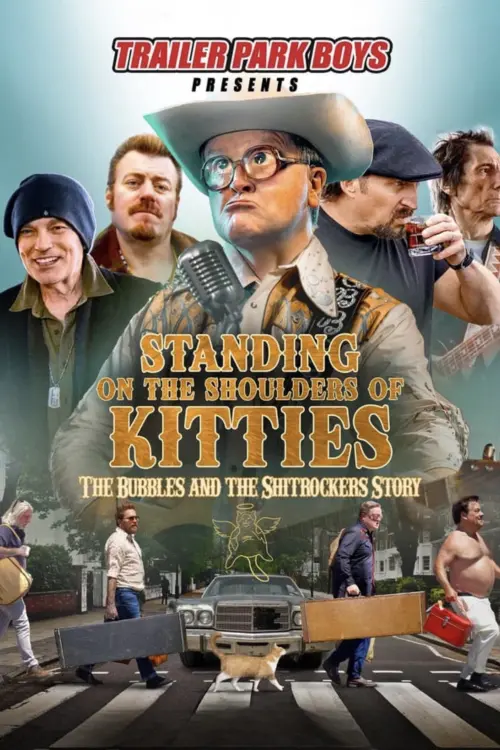Постер до фільму "Standing on the Shoulders of Kitties"