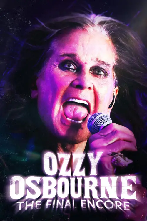 Постер до фільму "Ozzy Osbourne: The Final Encore"