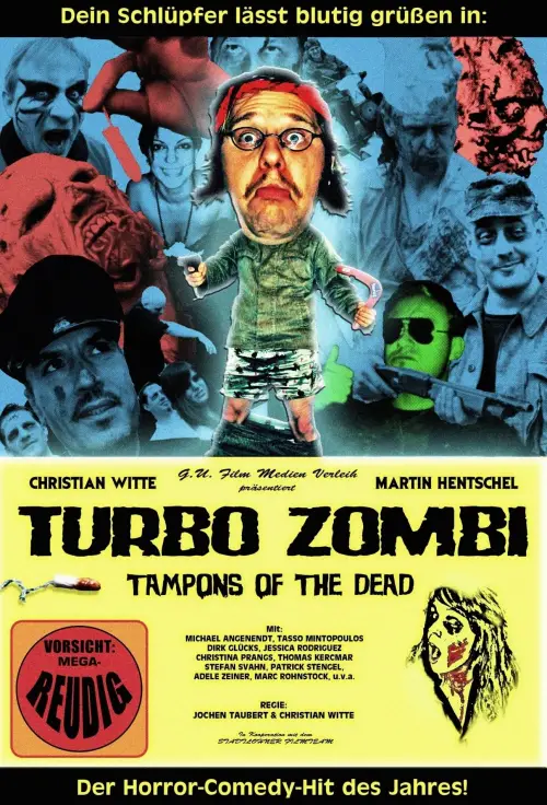 Постер до фільму "Turbo Zombi - Tampons of the Dead"