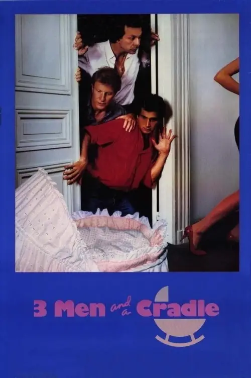 Постер до фільму "Three Men and a Cradle"