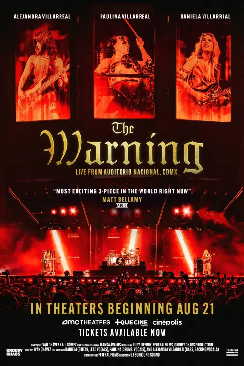 Постер до фільму "The Warning Live From Auditorio Nacional, CDMX"