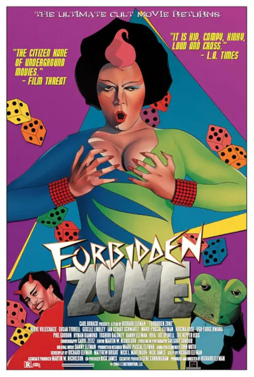 Постер до фільму "Forbidden Zone"