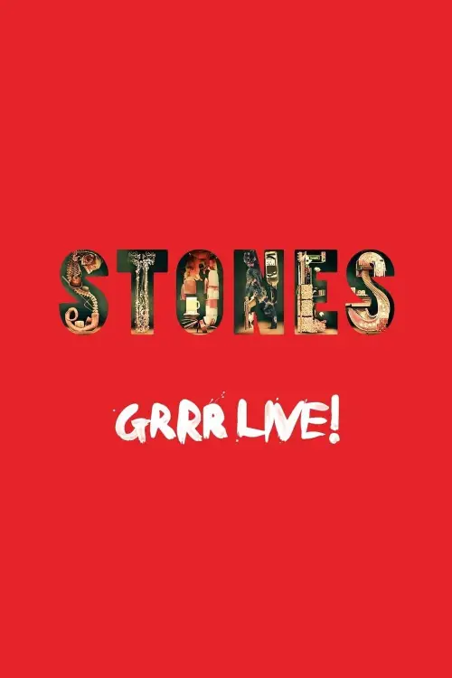 Постер до фільму "The Rolling Stones: Grrr Live!"