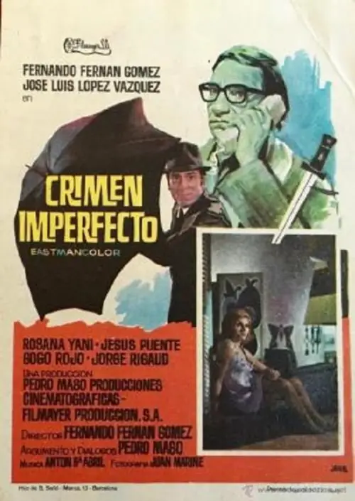 Постер до фільму "Crimen imperfecto"