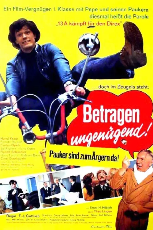 Постер до фільму "Betragen ungenügend!"