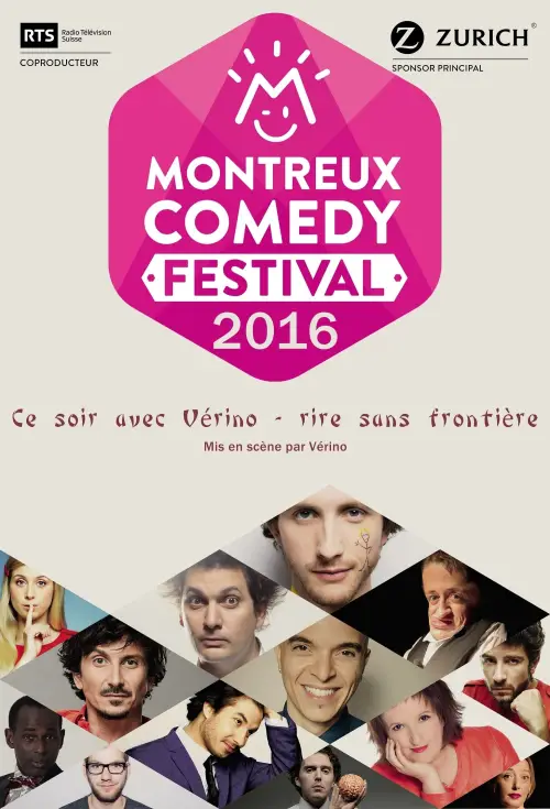 Постер до фільму "Montreux Comedy Festival 2016 - Gala Avec Vérino"