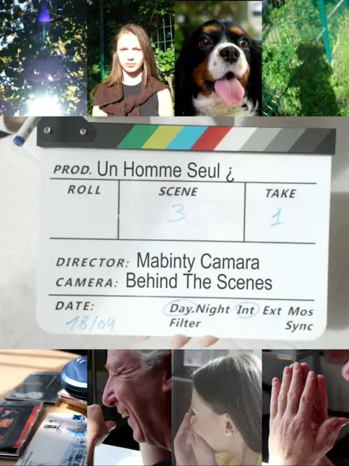 Постер до фільму "Behind The Scenes Of "Un Homme Seul ¿""