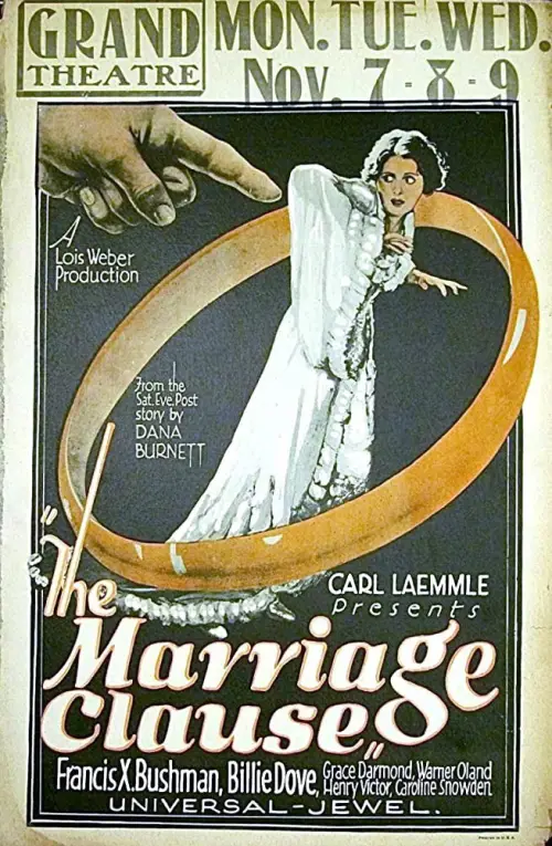 Постер до фільму "The Marriage Clause"