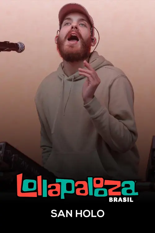 Постер до фільму "San Holo: Lollapalooza Brasil 2025"
