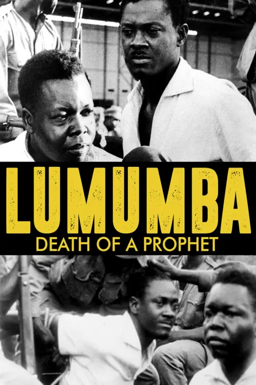 Постер до фільму "Lumumba: Death of a Prophet"