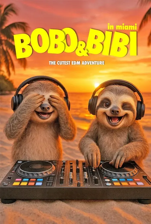 Постер до фільму "Bobo & Bibi in Miami"