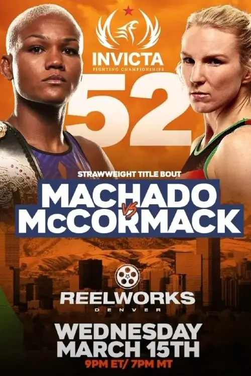 Постер до фільму "Invicta FC 52: Machado vs. McCormack"