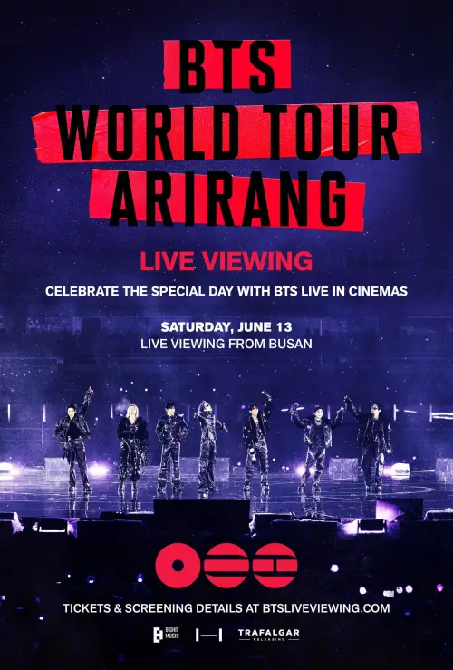 Постер до фільму "BTS World Tour ‘Arirang’ in Busan: Live Viewing"
