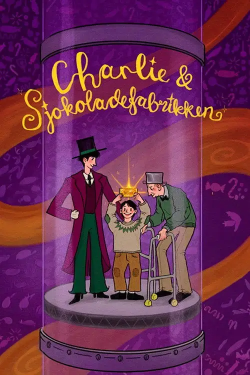 Постер до фільму "Charlie og Sjokoladefabrikken"