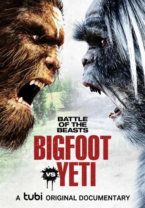 Постер до фільму "Battle of the Beasts: Bigfoot vs. Yeti"