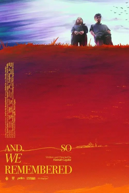 Постер до фільму "and so we remembered"