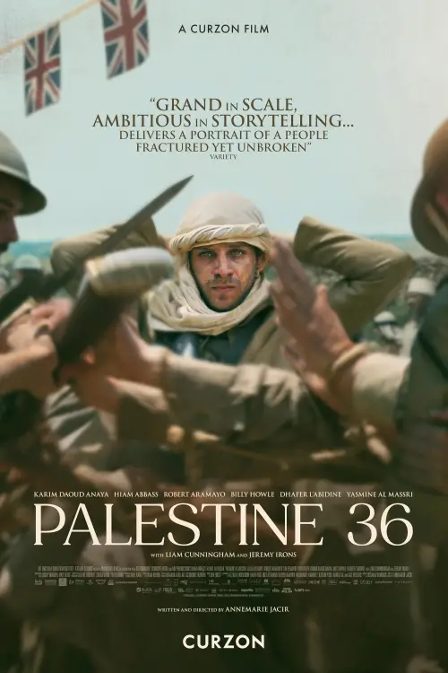 Постер до фільму "Palestine 36"