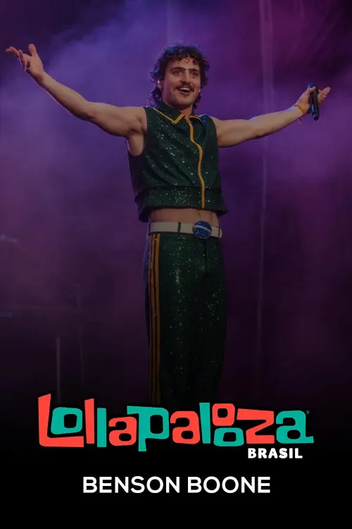 Постер до фільму "Benson Boone: Lollapalooza Brasil 2025"