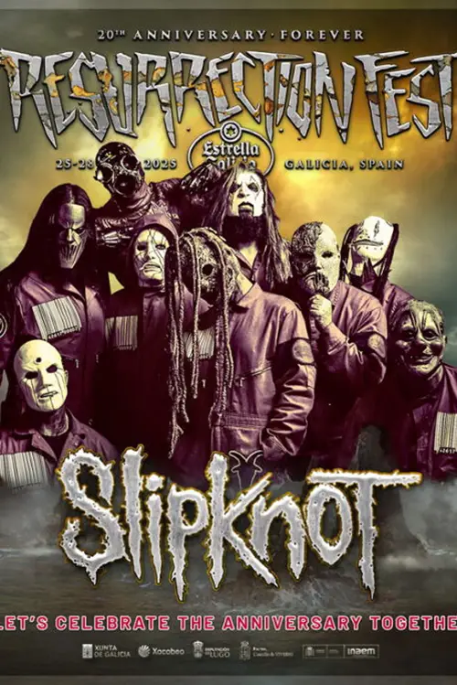 Постер до фільму "Slipknot - Live at Resurrection Fest EG 2025"