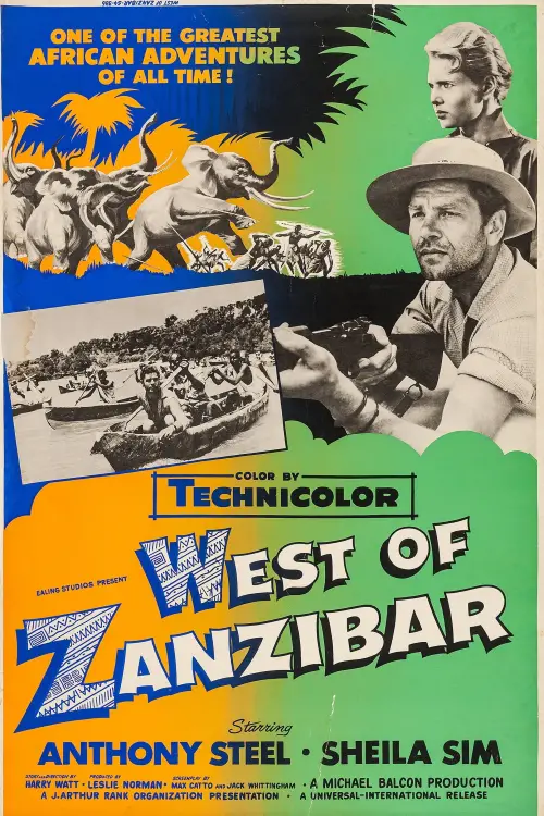 Постер до фільму "West of Zanzibar"