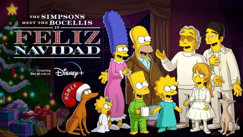Відео до фільму The Simpsons Meet the Bocellis in "Feliz Navidad" | Holiday Harmonies
