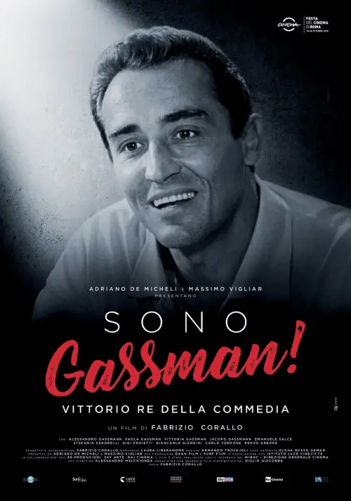 Постер до фільму "Sono Gassman! - Vittorio re della commedia"